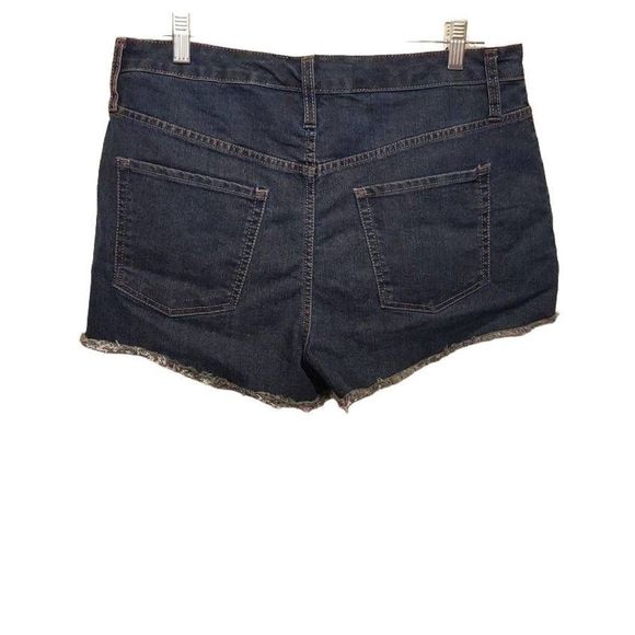 Wild Fable Cut Off Denim Shorts Blue Women's Size 14 - Picture 2 of 4